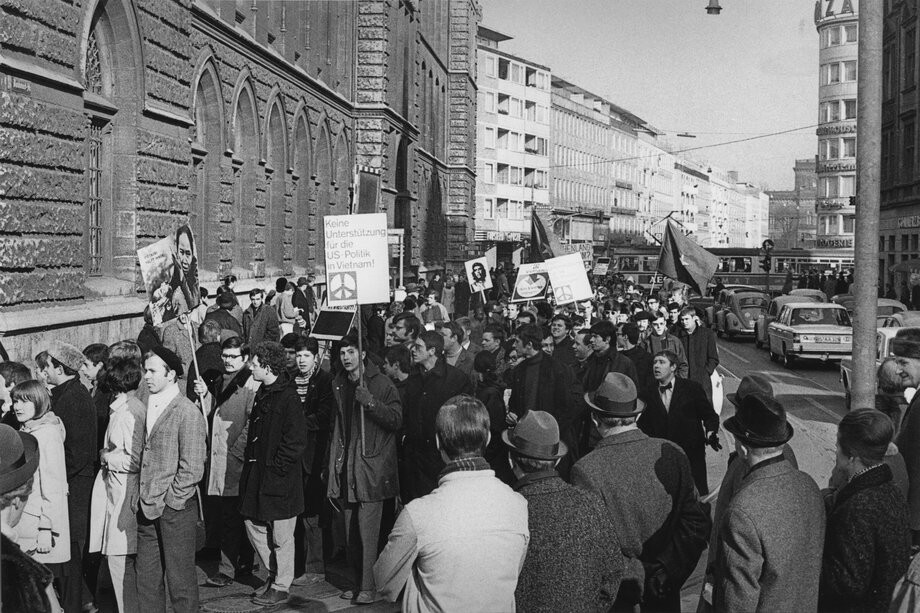 Vietman-Demo Braunschweig 1968, Uwe Brodmann