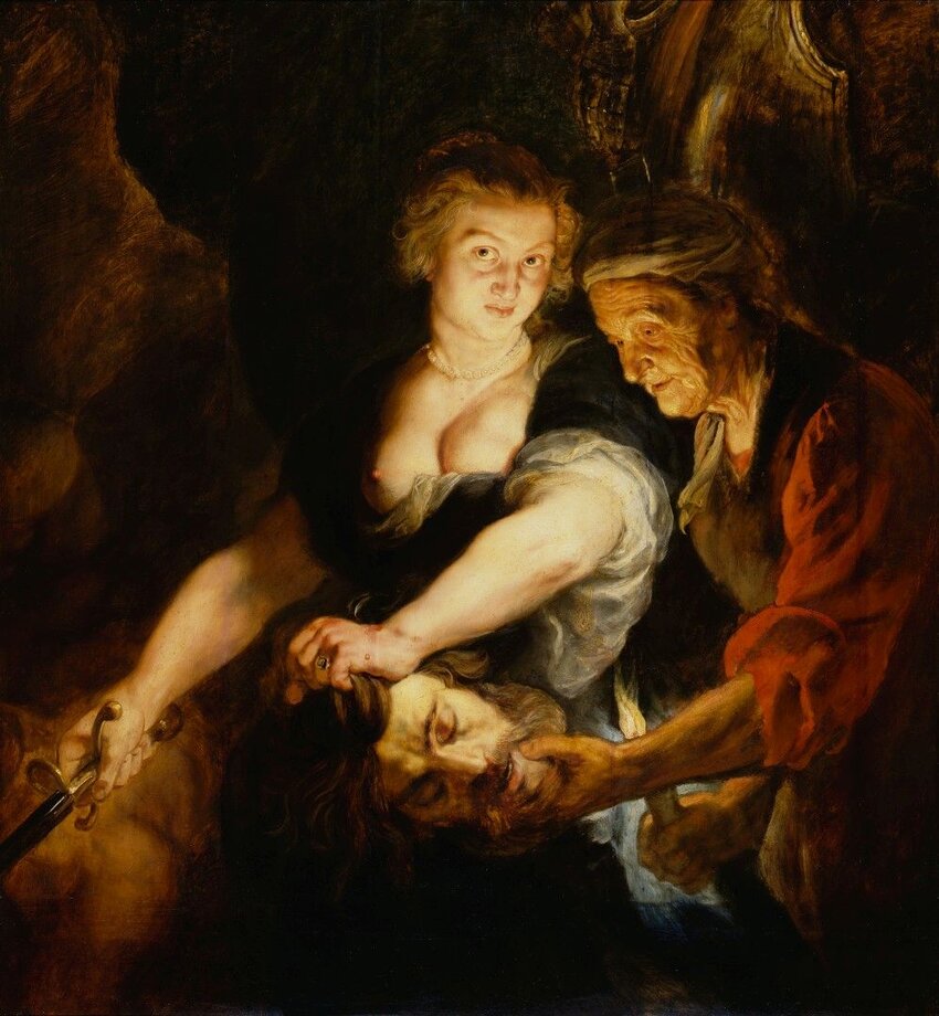 Judith mit dem Haupt des Holofernes, Peter Paul Rubens