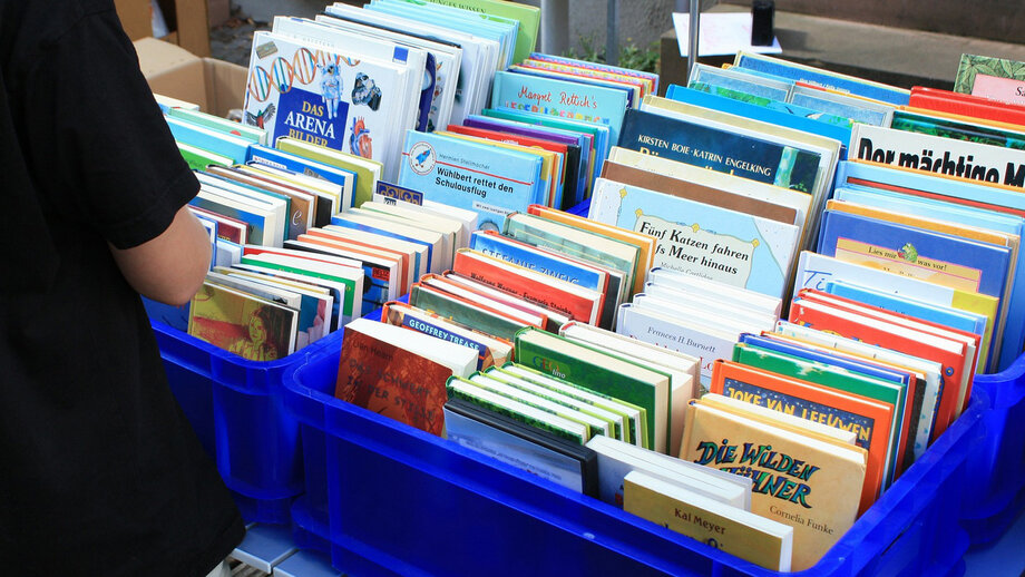 Bild: Bücherflohmarkt